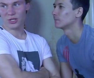 Benny B and Arnold A naughty gay/straight video