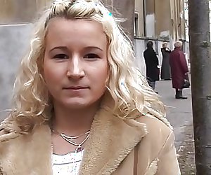 kinky blonde girl risky pissing in real public streets 2