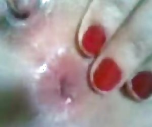 arab engaged fucked in both holes and fingers herself too