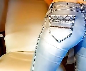 Ass in jeans 1
